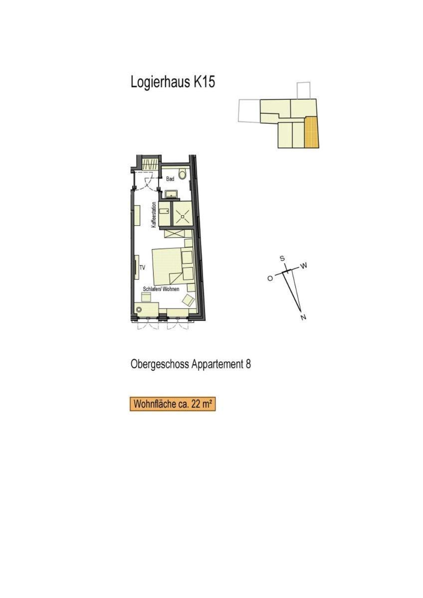 Logierhaus K15 Appartement 8 Боркум Екстер'єр фото